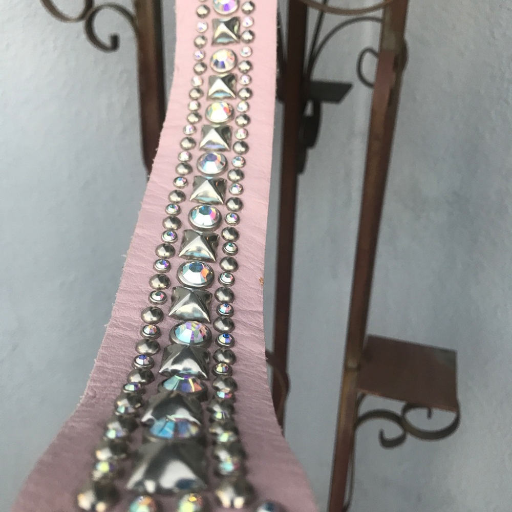 MELAMED Bejeweled unique belt size  S